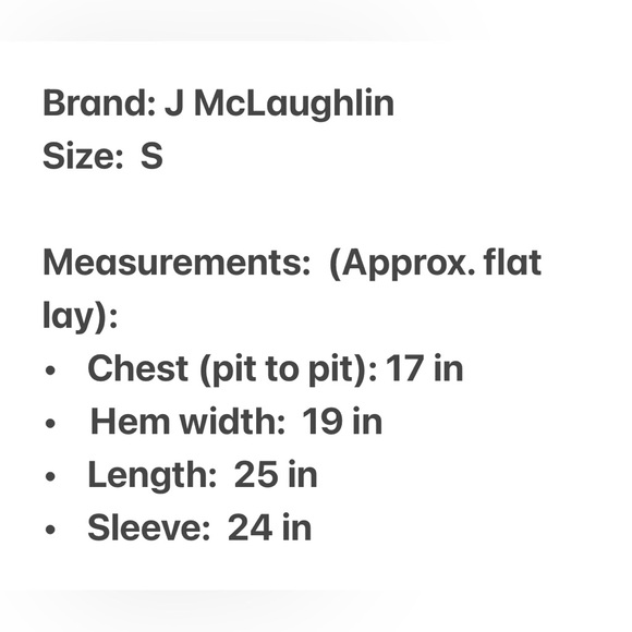 J.McLaughlin Striped V-Neck Sweater‎ Small - Picture 9 of 10